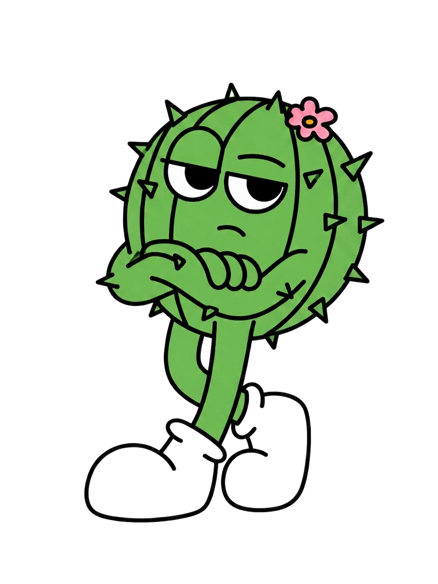 Cactus pensativo
